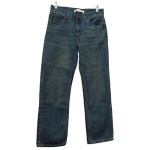 Levi 505 5 Pocket 29 X 29 Jeans Boys Size 18 Reg